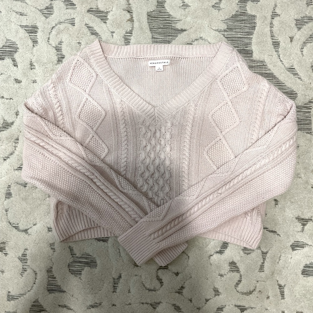 Pastel pink sweater Aeropostale !